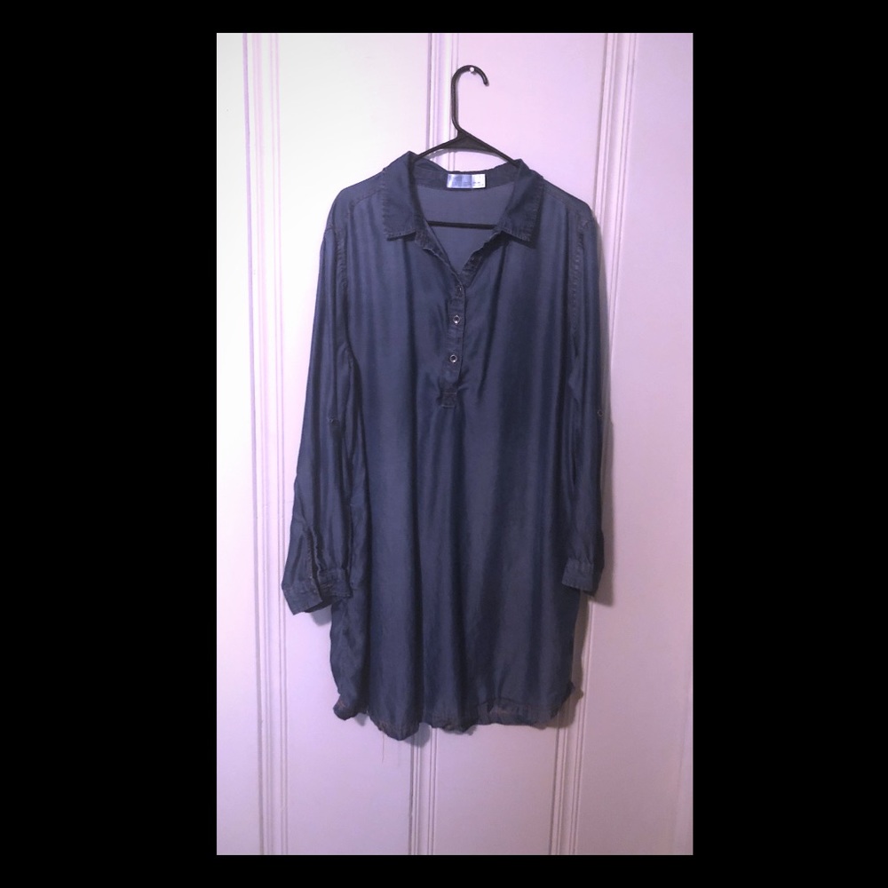 Long Sleeve Dress With Pockets